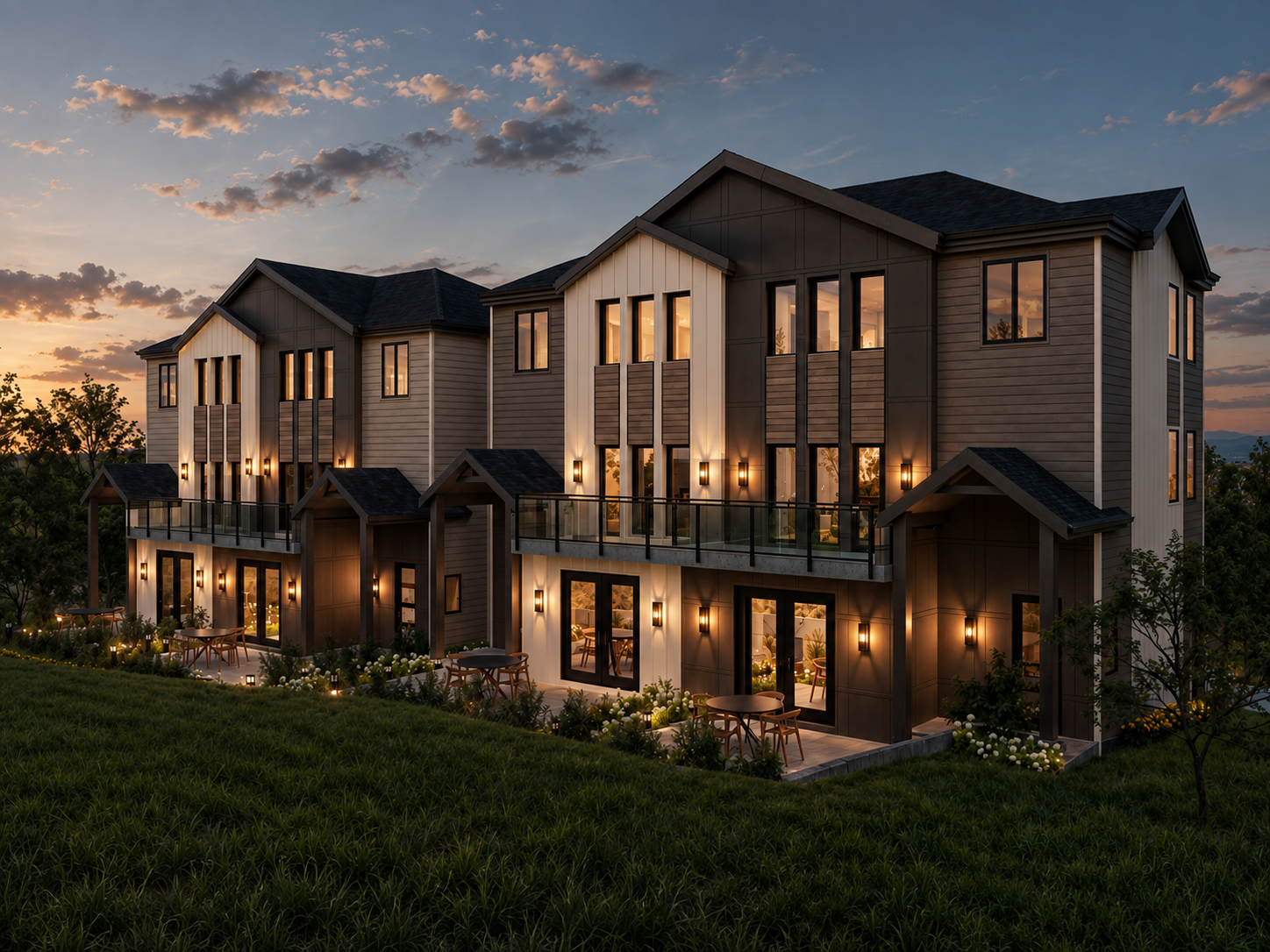 Fern & Oak exterior rendering 3